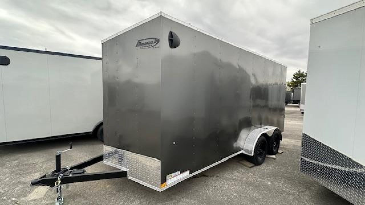 New 2023 Formula Trailers 7 X 16 FT TRAVERSE CARGO TRAILER WITH SPRING ASSIST RAMP DOOR 6 FT 6 IN INTERIOR HEIGHT