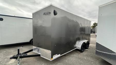 New 2023 Formula Trailers 7 X 16 FT TRAVERSE CARGO TRAILER WITH SPRING ASSIST RAMP DOOR 6 FT 6 IN INTERIOR HEIGHT