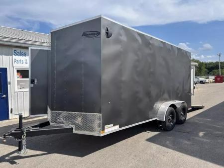 New 2023 Formula Trailers 7 X 16 FT TRAVERSE CARGO TRAILER WITH SPRING ASSIST RAMP DOOR 6 FT 6 IN INTERIOR HEIGHT