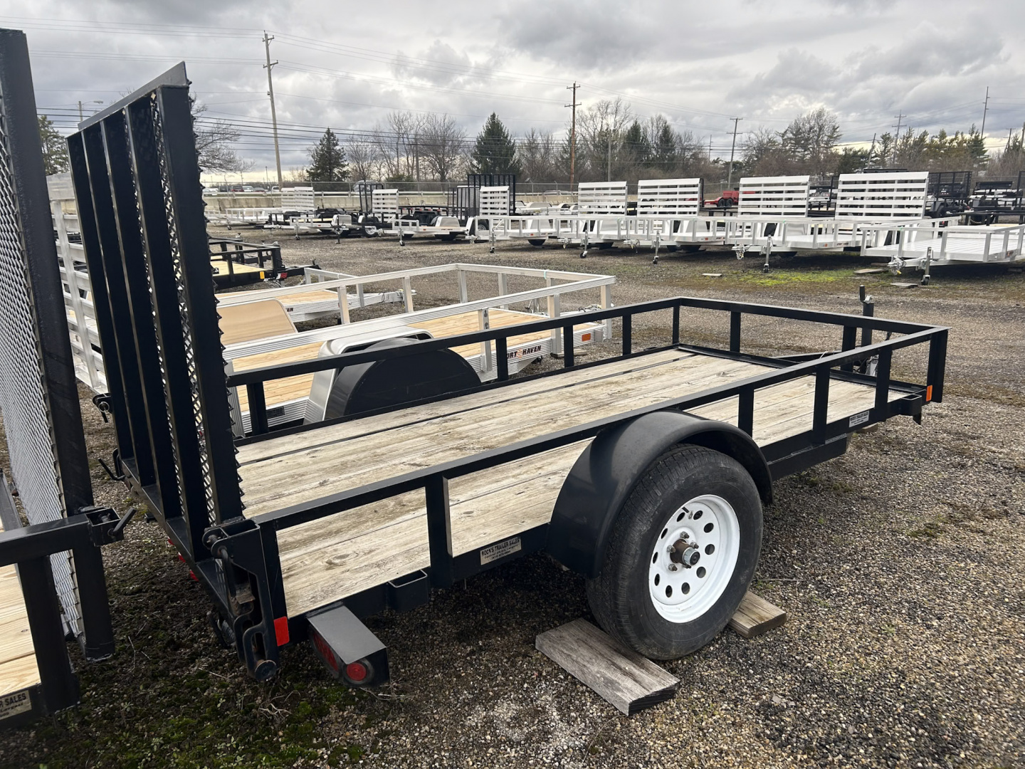Used 2017 Liberty 5 X 10 FT UTILITY TRAILER Utility Trailer