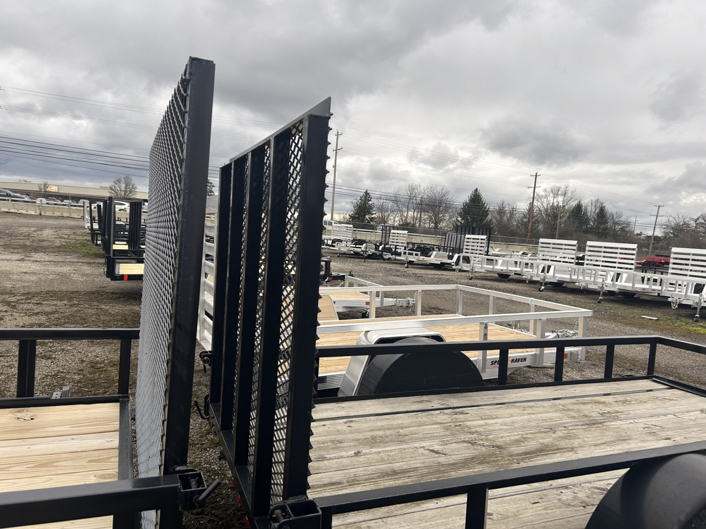 Used 2017 Liberty 5 X 10 FT UTILITY TRAILER Utility Trailer