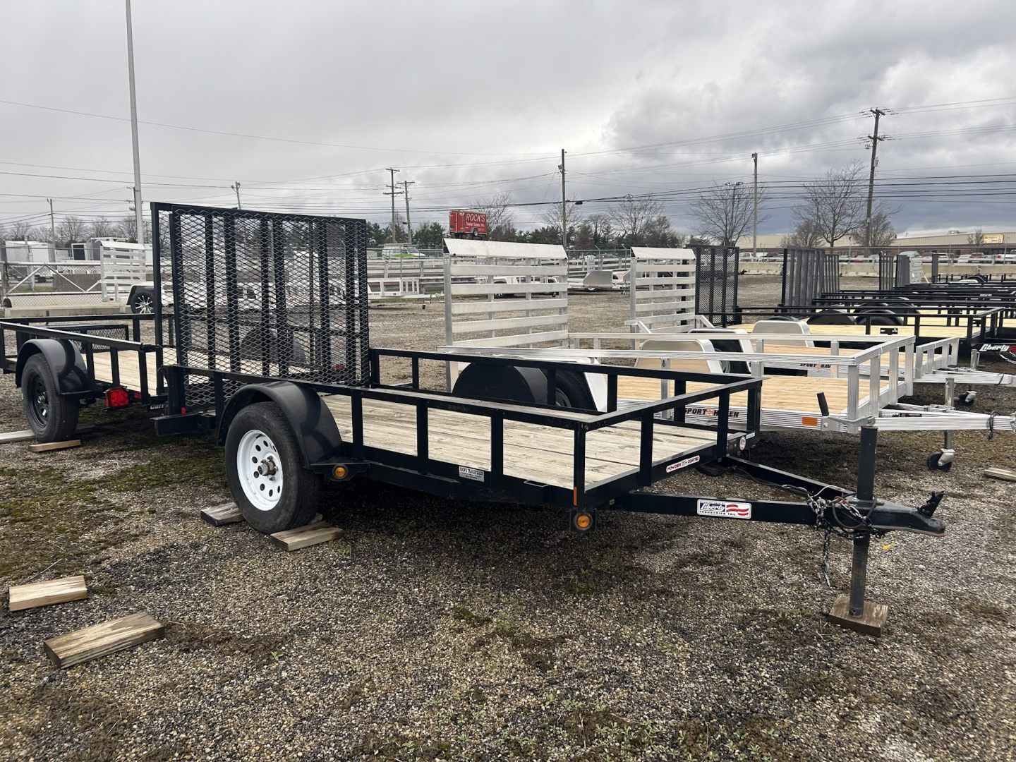 Used 2017 Liberty 5 X 10 FT UTILITY TRAILER Utility Trailer