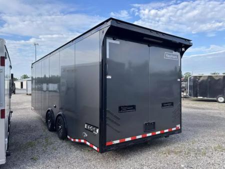 New 2026 Haulmark 24 FT EDGE ENCLOSED RACE TRAILER WITH BLACK OUT PACKAGE 7 FT 4 IN INTERIOR HEIGHT
