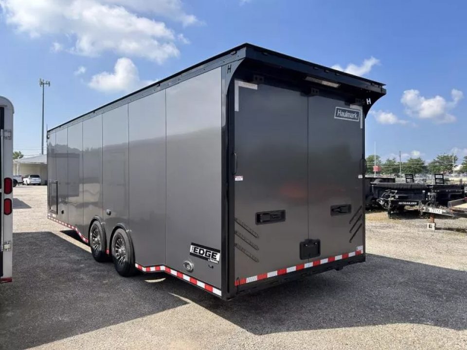 New 2026 Haulmark 28 FT EDGE RACE TRAILER TURBO II PACKAGE BLACK OUT TRIM