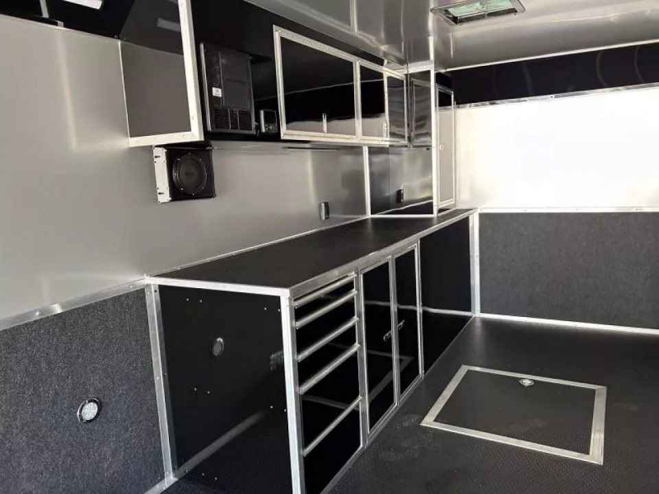New 2026 Haulmark 28 FT EDGE RACE TRAILER TURBO II PACKAGE BLACK OUT TRIM