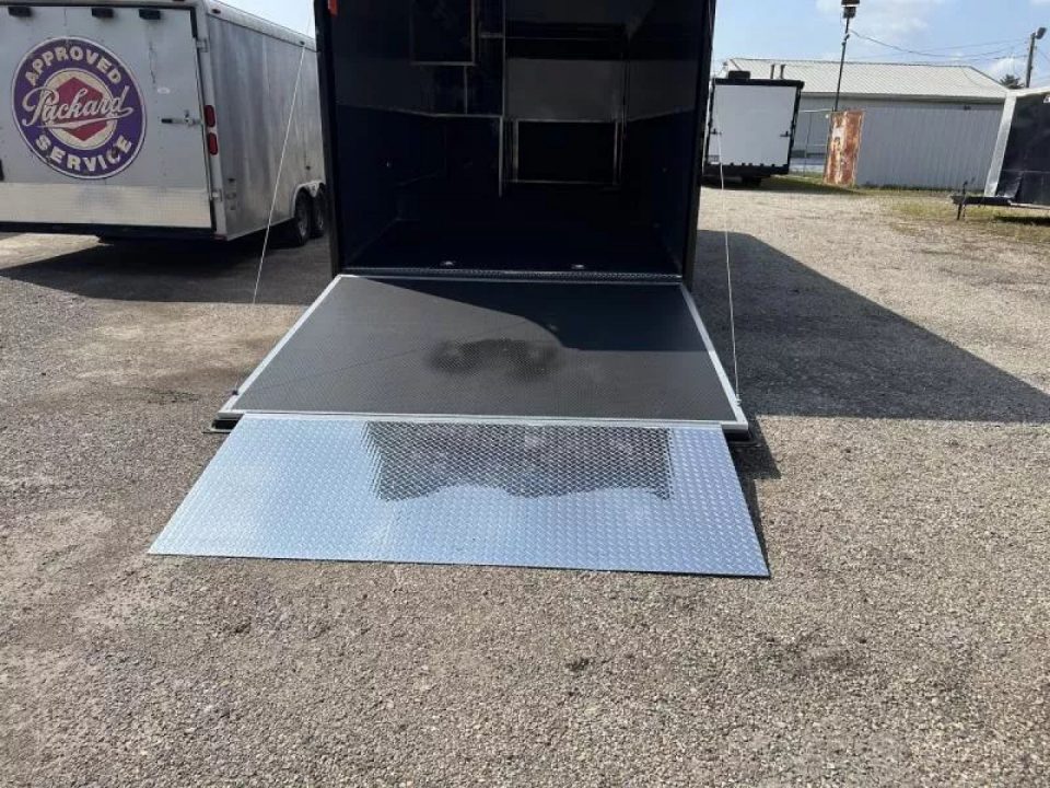 New 2026 Haulmark 28 FT EDGE RACE TRAILER TURBO II PACKAGE BLACK OUT TRIM