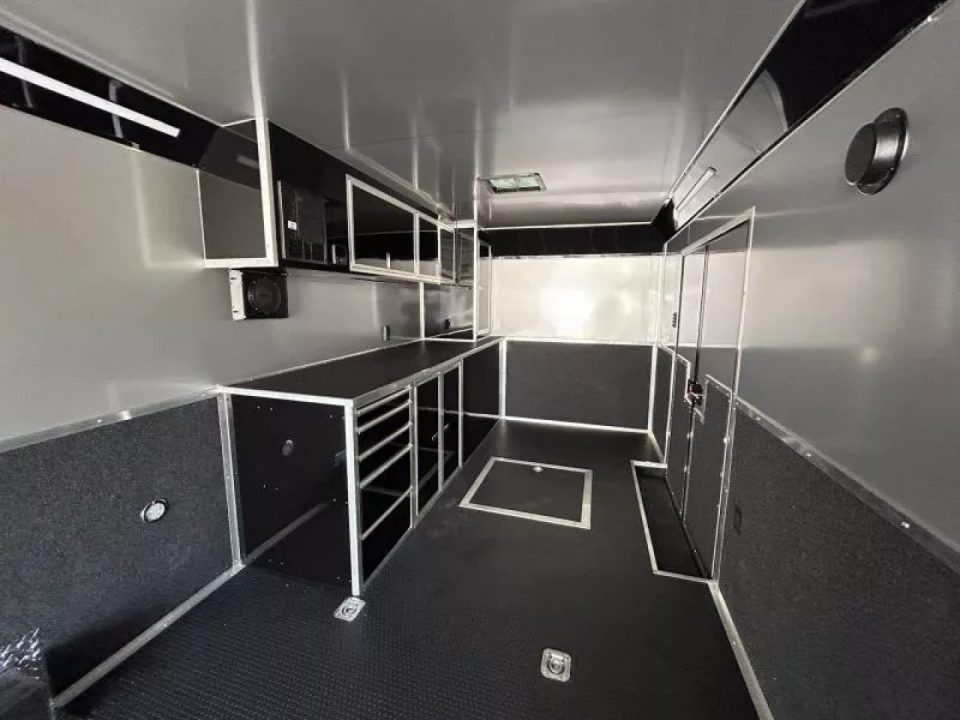 New 2026 Haulmark 28 FT EDGE RACE TRAILER TURBO II PACKAGE BLACK OUT TRIM