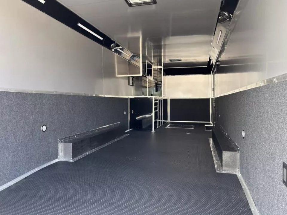 New 2026 Haulmark 28 FT EDGE RACE TRAILER TURBO II PACKAGE BLACK OUT TRIM