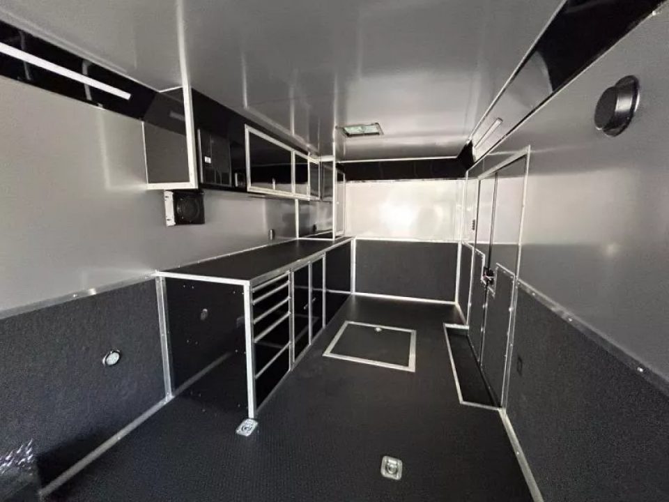 New 2026 Haulmark 28 FT EDGE RACE TRAILER TURBO II PACKAGE BLACK OUT TRIM