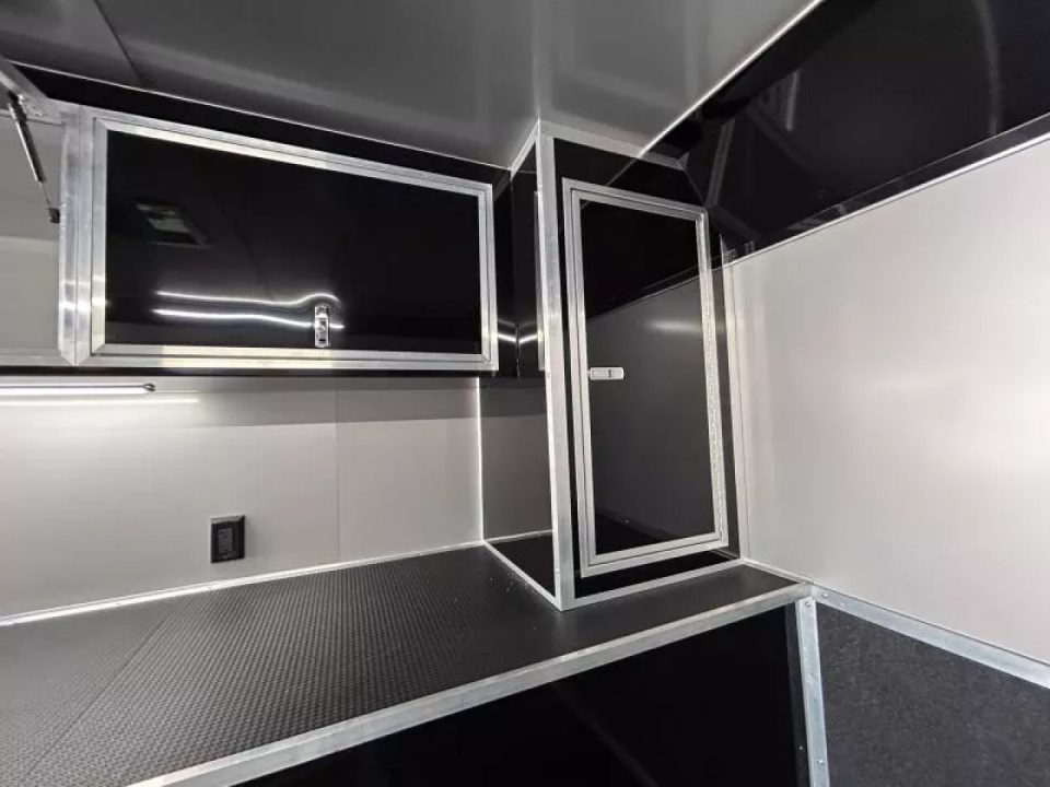 New 2026 Haulmark 28 FT EDGE RACE TRAILER TURBO II PACKAGE BLACK OUT TRIM