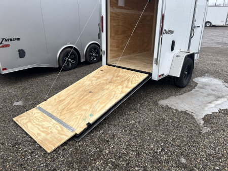 New 2026 Homesteader Trailer 5 X 8 FT CHALLENGER ROUND FRONT ENCLOSED CARGO TRAILER RAMP DOOR