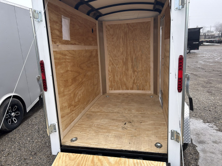 New 2026 Homesteader Trailer 5 X 8 FT CHALLENGER ROUND FRONT ENCLOSED CARGO TRAILER RAMP DOOR