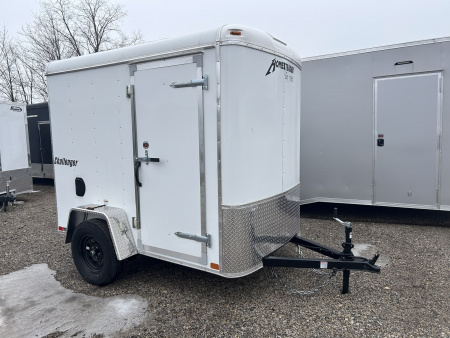 New 2026 Homesteader Trailer 5 X 8 FT CHALLENGER ROUND FRONT ENCLOSED CARGO TRAILER RAMP DOOR