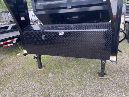 New 2024 PJ Trailers GOOSENECK ROLLSTER 7 X 14 FT ROLL OFF DUMP