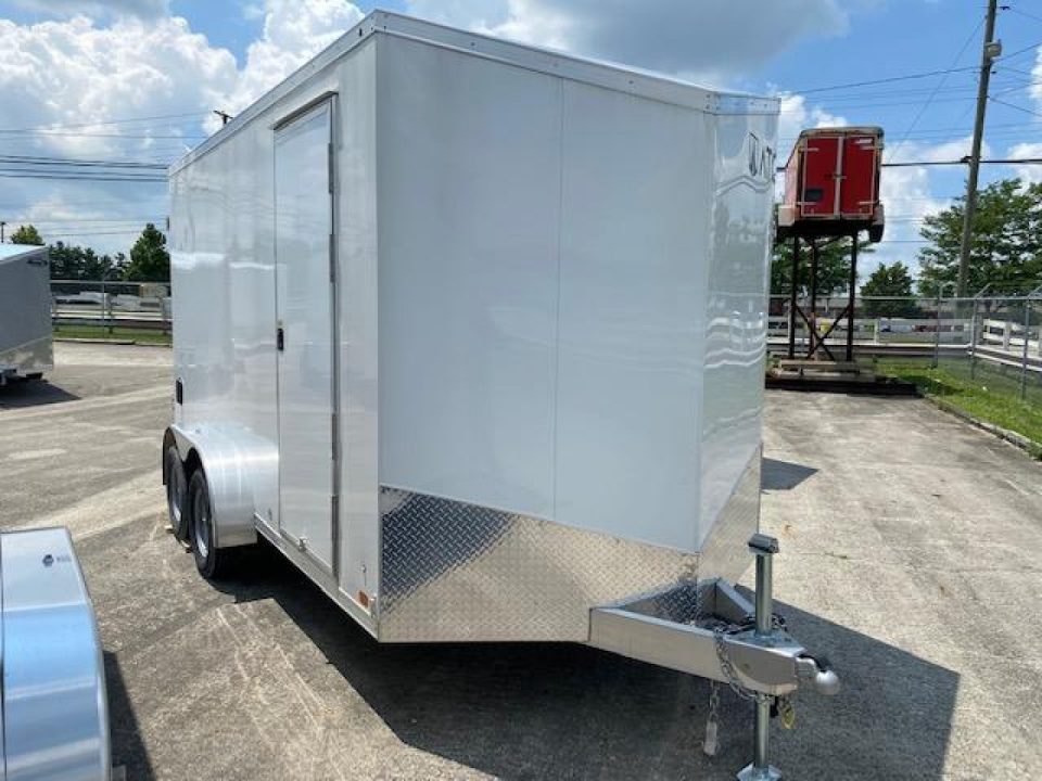 New 2022 ATC RAVEN 7 X 14 FT CARGO TRAILER 7' INTERIOR HEIGHT DOUBLE REAR DOOR
