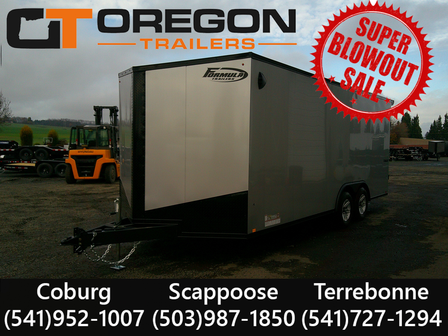 New 2026 Formula Trailers 8.5x20 10K Car Hauler