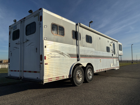 Used 2000 Sundowner 3H LQ Horse Trailer