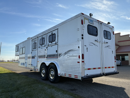 Used 2000 Sundowner 3H LQ Horse Trailer