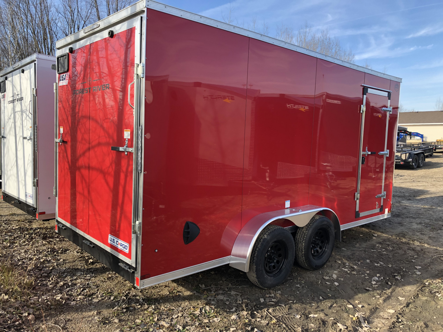 New 2026 US Cargo 7X16 W/ POLYCOR AND 7' INTERIOR Cargo / Enclosed Trailer