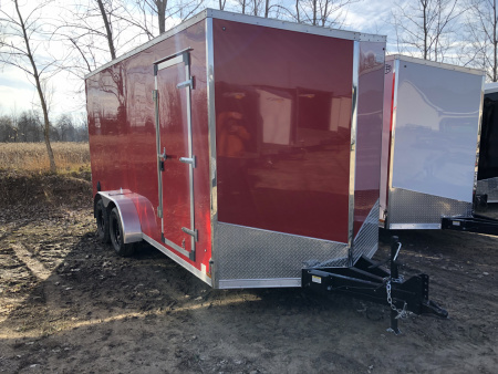 New 2026 US Cargo 7X16 W/ POLYCOR AND 7' INTERIOR Cargo / Enclosed Trailer