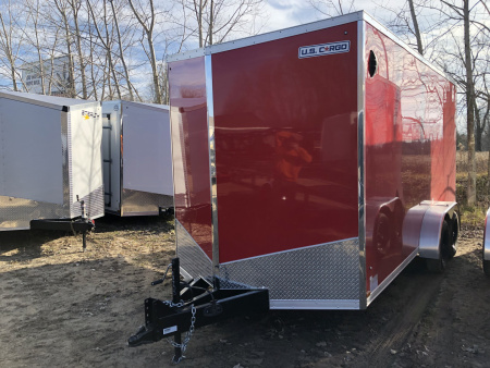 New 2026 US Cargo 7X16 W/ POLYCOR AND 7' INTERIOR Cargo / Enclosed Trailer