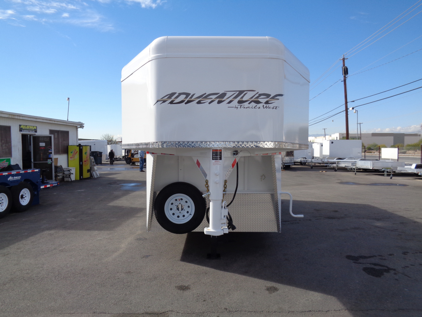 New 2026 Trails West ADVENTURE MX GN 4H Horse Trailer