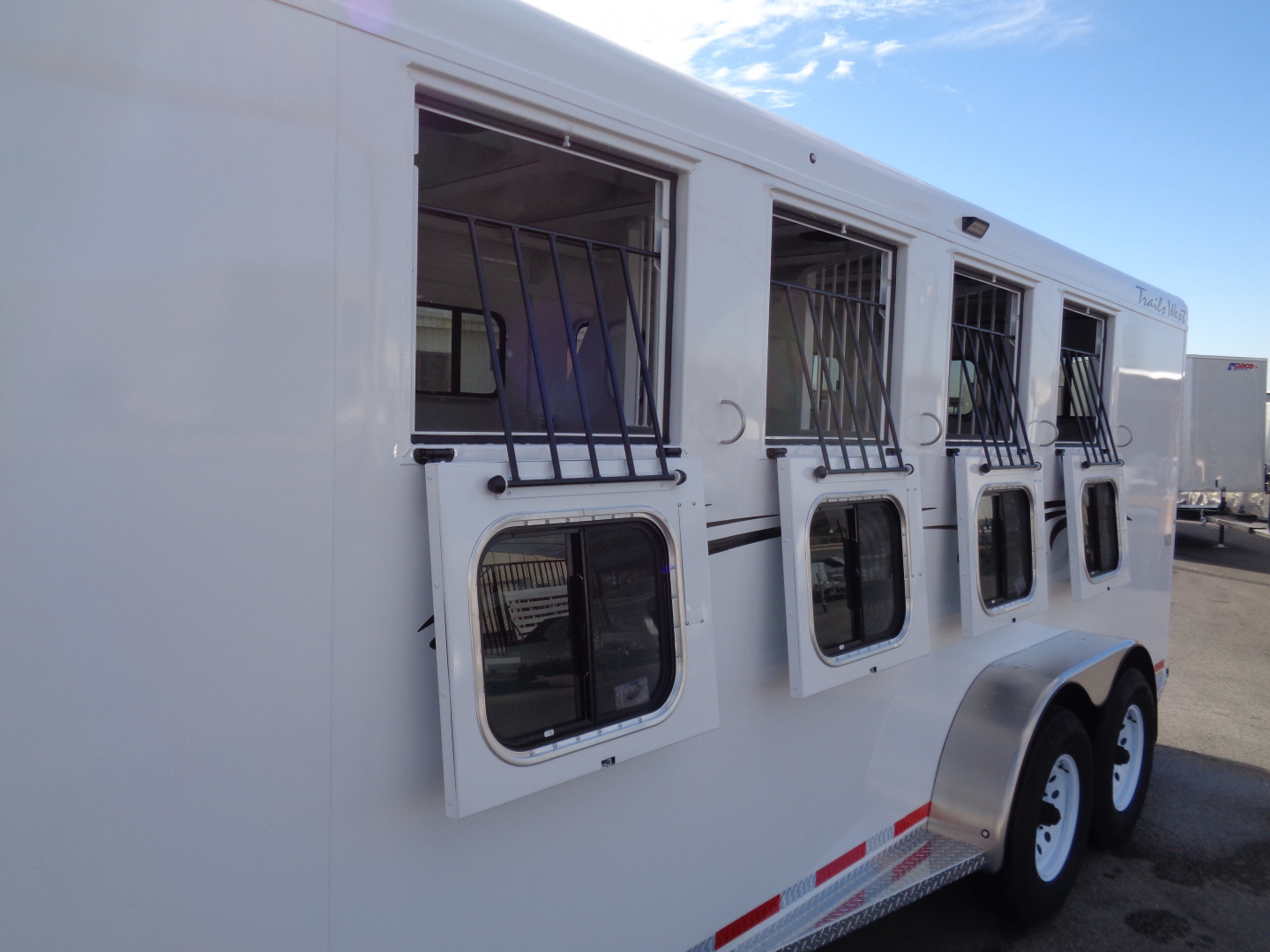 New 2026 Trails West ADVENTURE MX GN 4H Horse Trailer