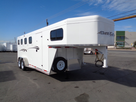 New 2026 Trails West ADVENTURE MX GN 4H Horse Trailer