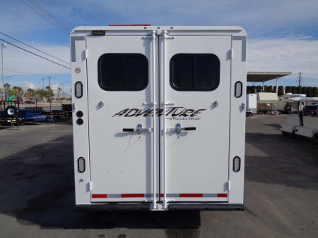 New 2026 Trails West ADVENTURE MX GN 4H Horse Trailer