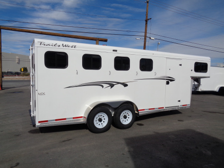New 2026 Trails West ADVENTURE MX GN 4H Horse Trailer
