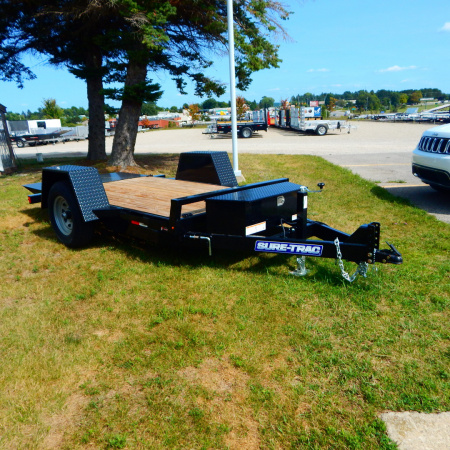 New 2026 Sure-Trac 5x10 6k Single Axle Tilt Equipment Trailer