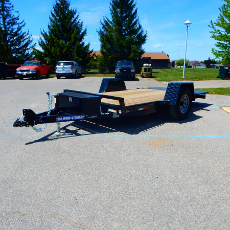 New 2026 Sure-Trac 6.5x12 7.8k Single Axle Tilt Equipment Trailer