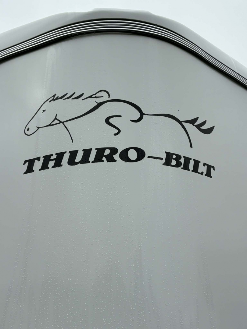 New 2 HORSE SLANT 2026 INSTANT REBATE Thuro-Bilt Wrangler 2H TRAILER