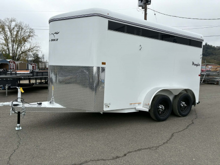 New 2 HORSE SLANT 2026 INSTANT REBATE Thuro-Bilt Wrangler 2H TRAILER