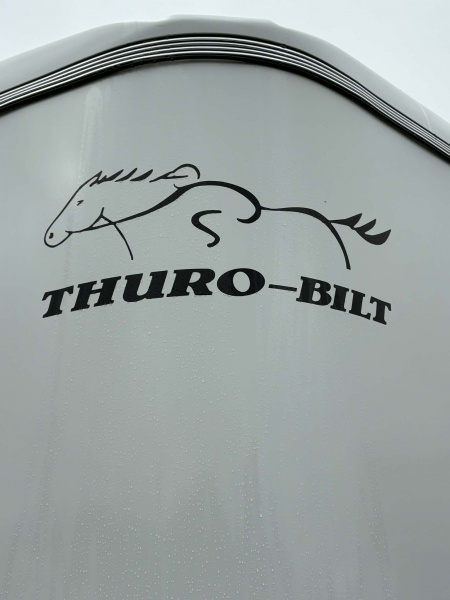 New 2 HORSE SLANT 2026 INSTANT REBATE Thuro-Bilt Wrangler 2H TRAILER