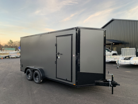 New 2026 Spartan 7X16 +2ft V-nose/ 7' interior height / Polycore Exterior / 16  OC Construction - 7000GVW