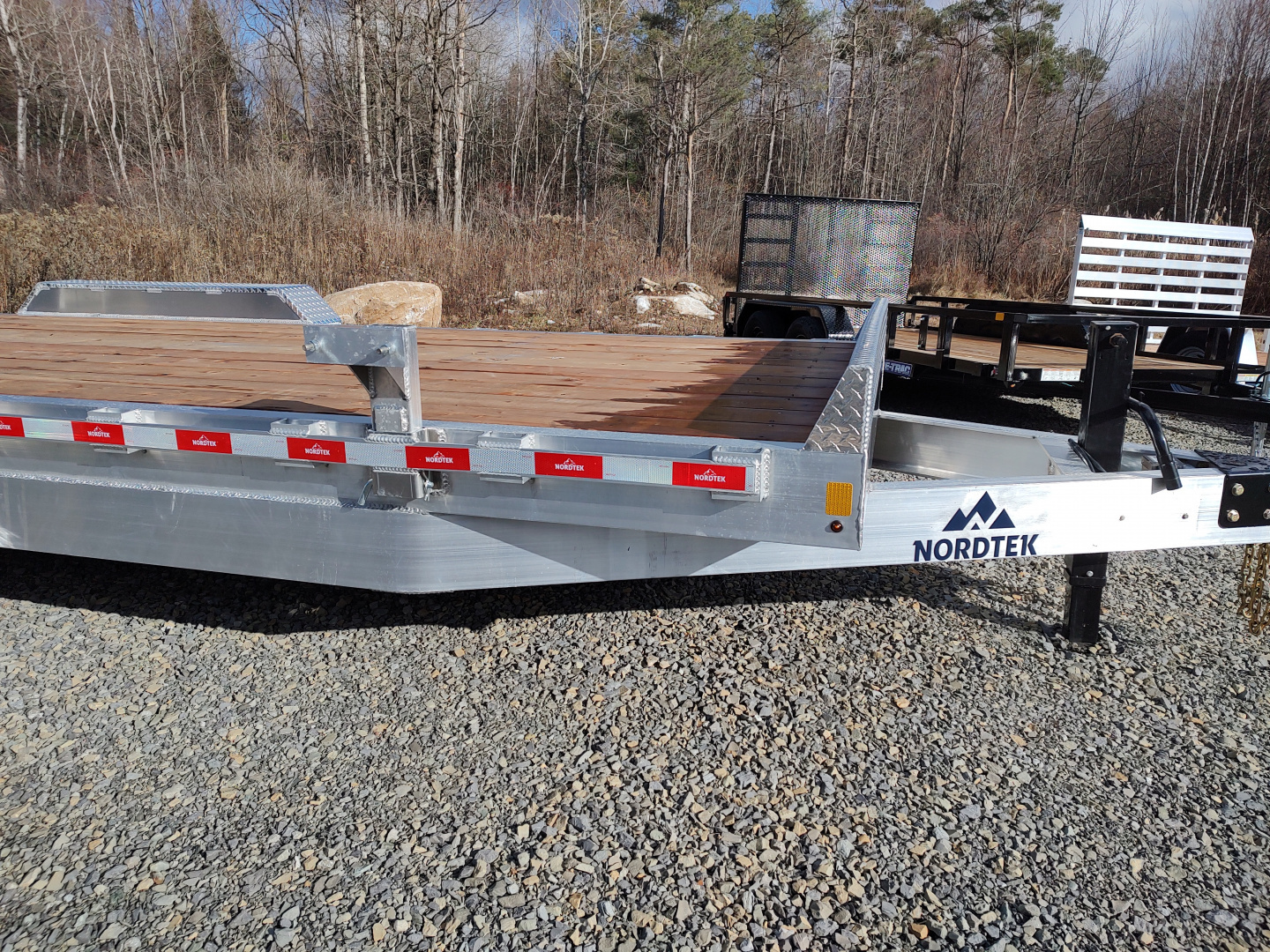 New 2026 Nordtek EQ82X20-14K Aluminum Equipment Trailer