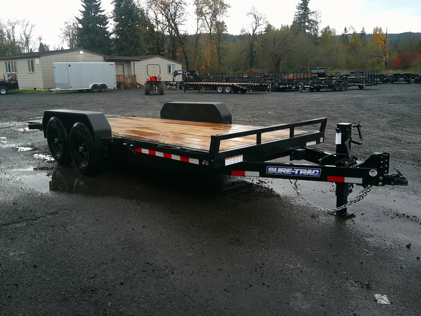 New 2026 Sure-Trac 7x18 Equipment Trailer