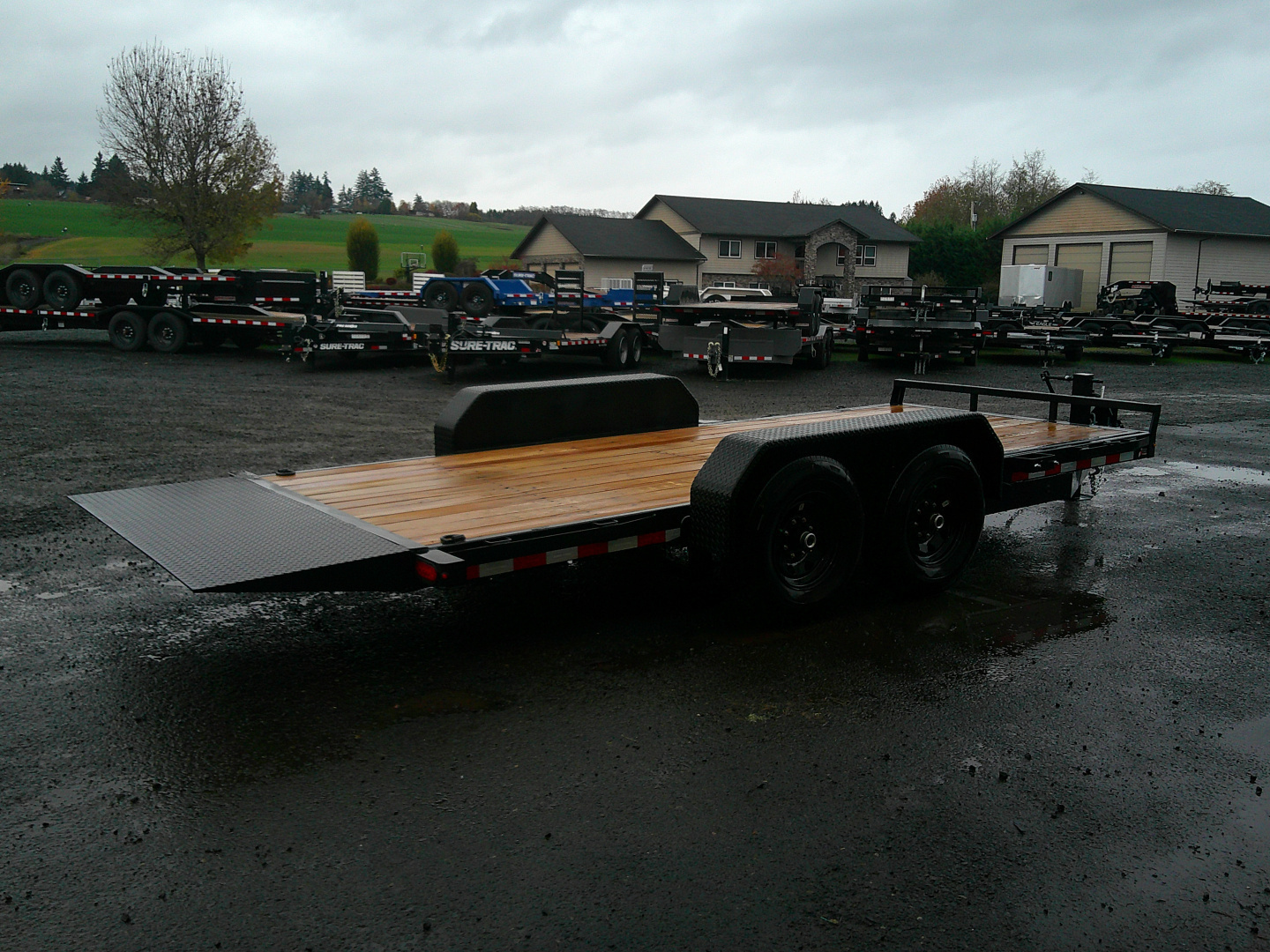 New 2026 Sure-Trac 7x18 14K Equipment Trailer