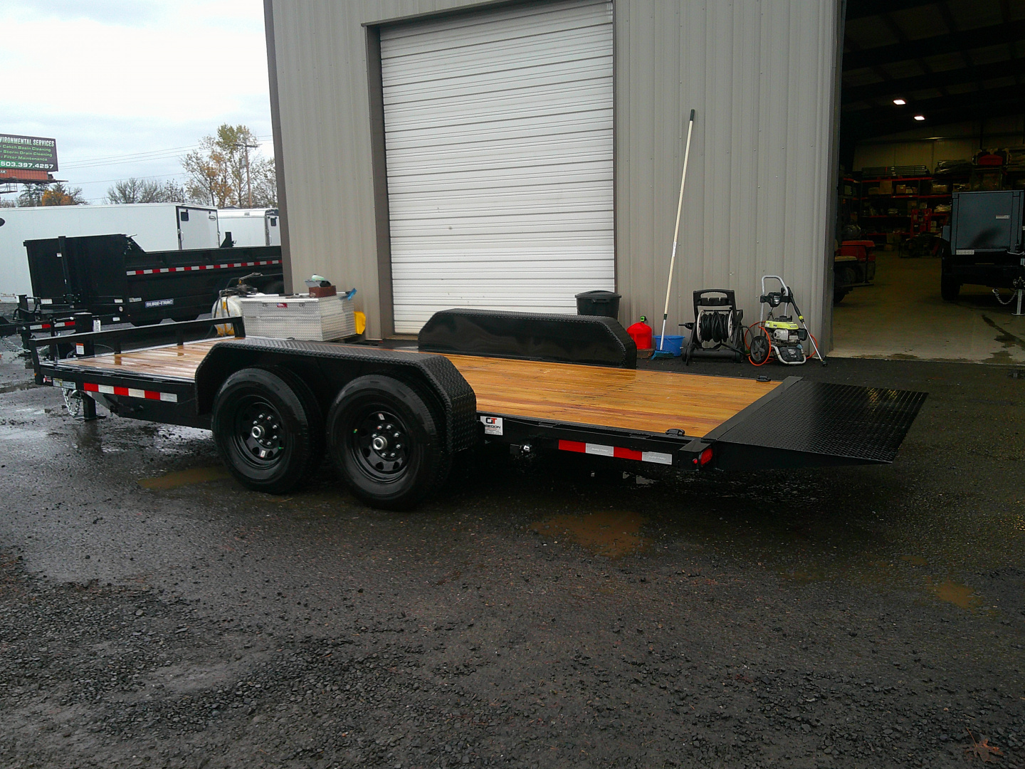 New 2026 Sure-Trac 7x18 14K Equipment Trailer