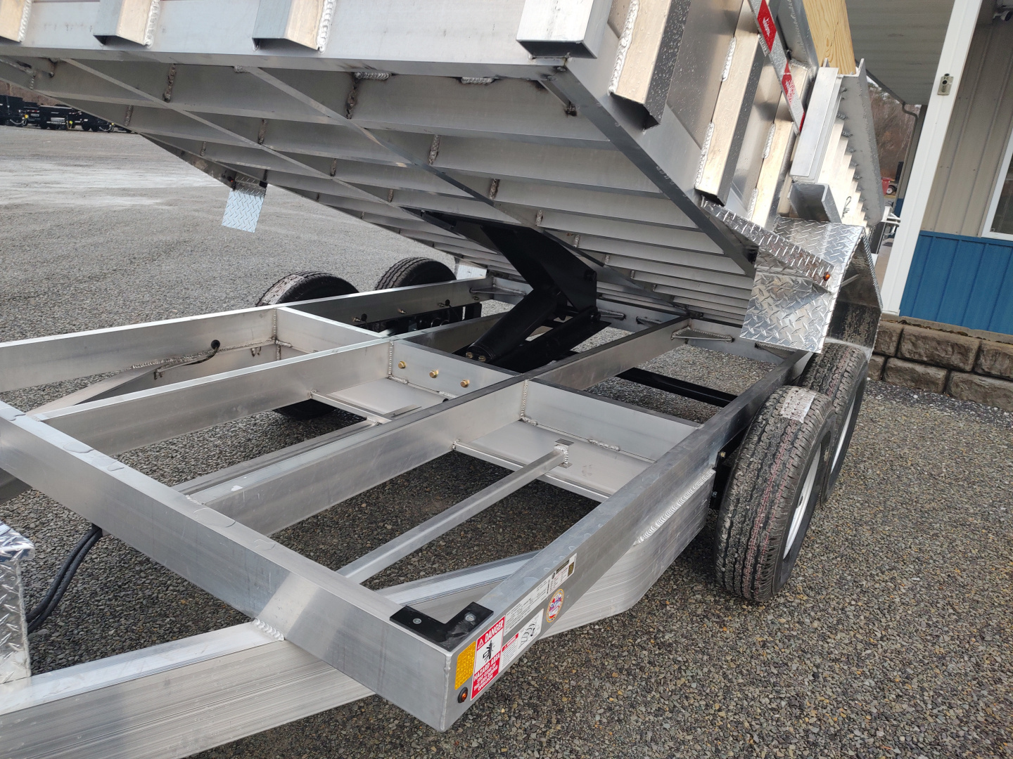 New 2026 Nordtek DT82X12-14K Aluminum Dump Trailer