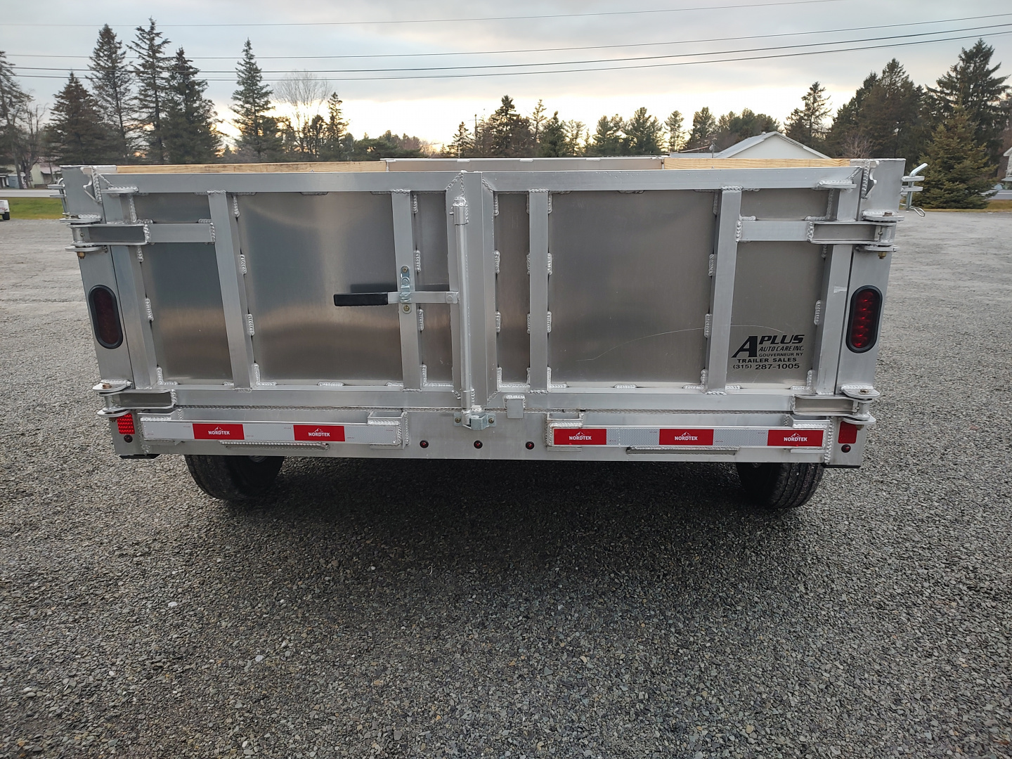 New 2026 Nordtek DT82X12-14K Aluminum Dump Trailer