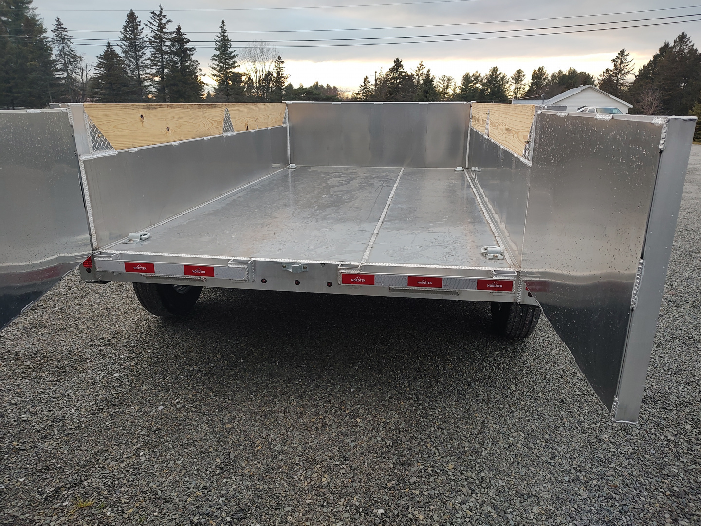 New 2026 Nordtek DT82X12-14K Aluminum Dump Trailer