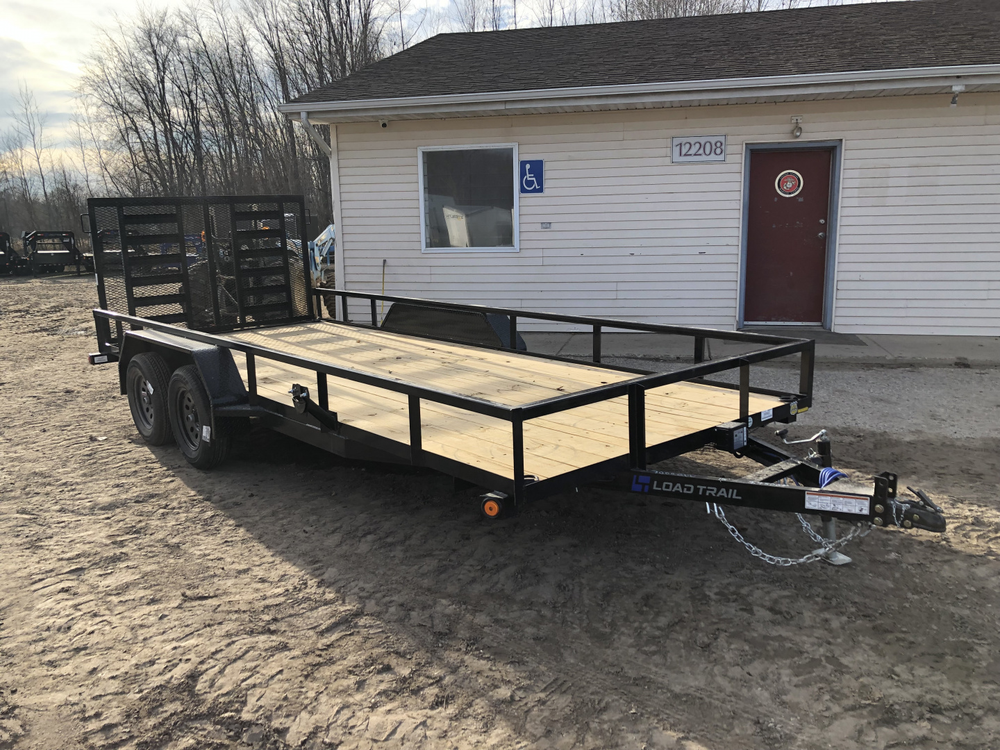New 2026 Load Trail 83X18 W/ HD GATE Landscape Trailer