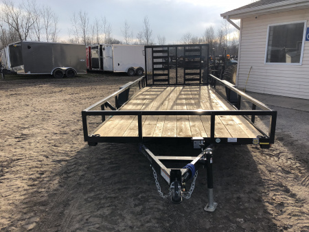 New 2026 Load Trail 83X18 W/ HD GATE Landscape Trailer