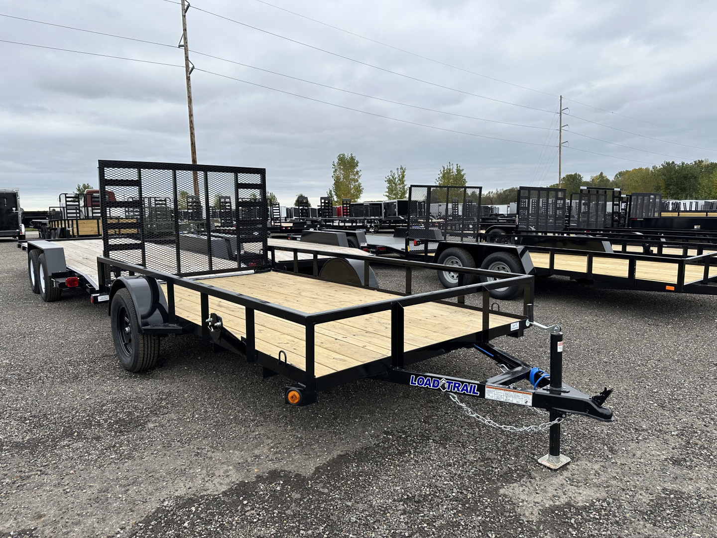 New 2026 Load Trail 77x12 Low Side 3k Landscape Trailer
