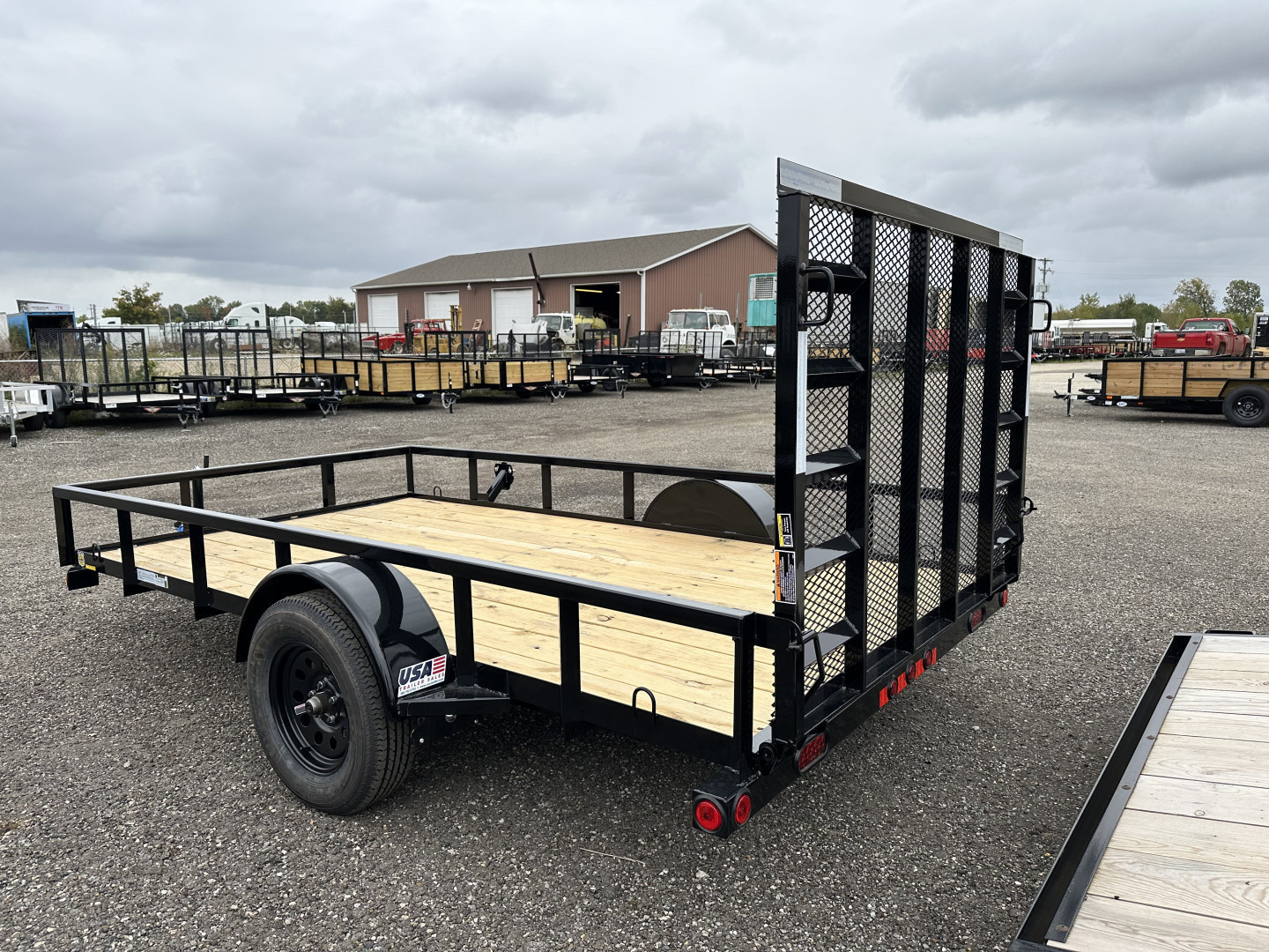 New 2026 Load Trail 77x12 Low Side 3k Landscape Trailer