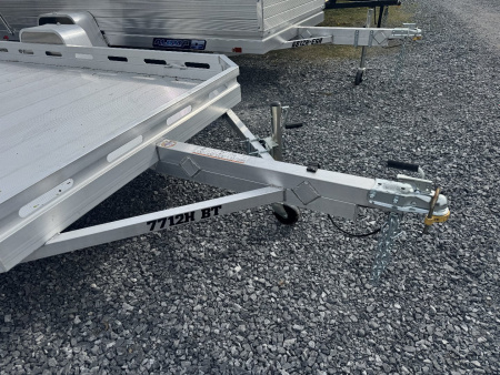 New 2026 Aluma 7712H-S-BT Bifold Gate Utility Trailer