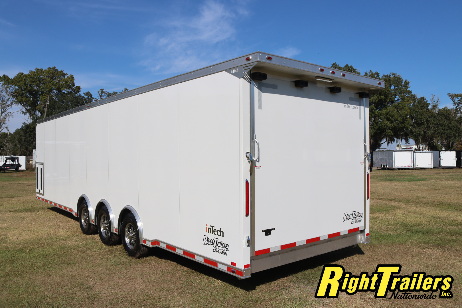 New 2026 inTech Trailers 8.5x32 Race Trailer