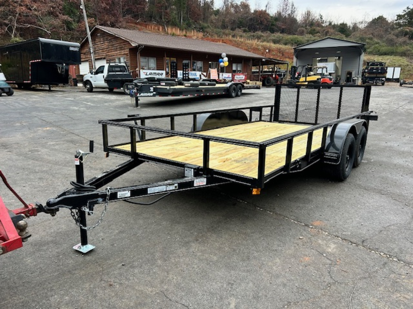 New 2026 Outlaw Trailers 7x16 7k Utility Trailer